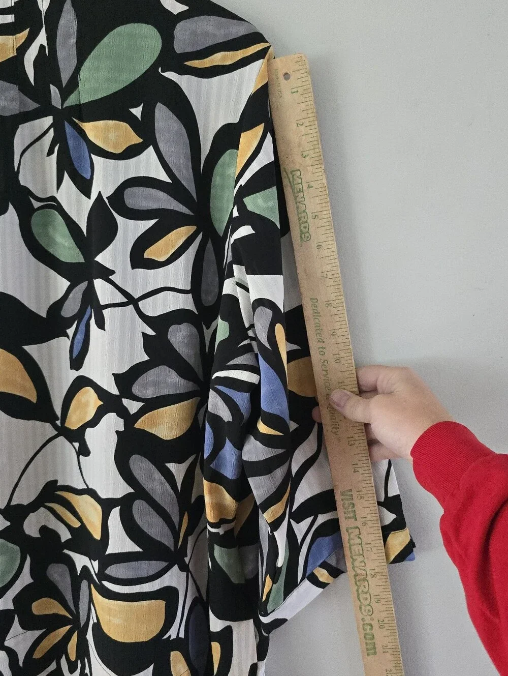 Apparenza Black Multi Floral Print Open Front Tunic